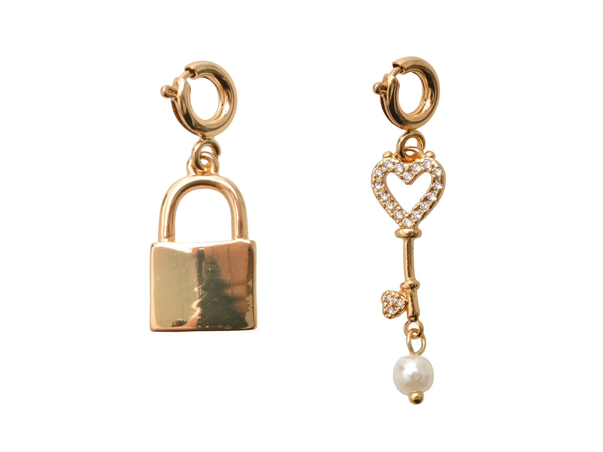 Pandantiv ALDO auriu, UNLOCK 972, din metal