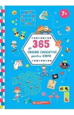 365 de jocuri educative pentru copii 7 ani+