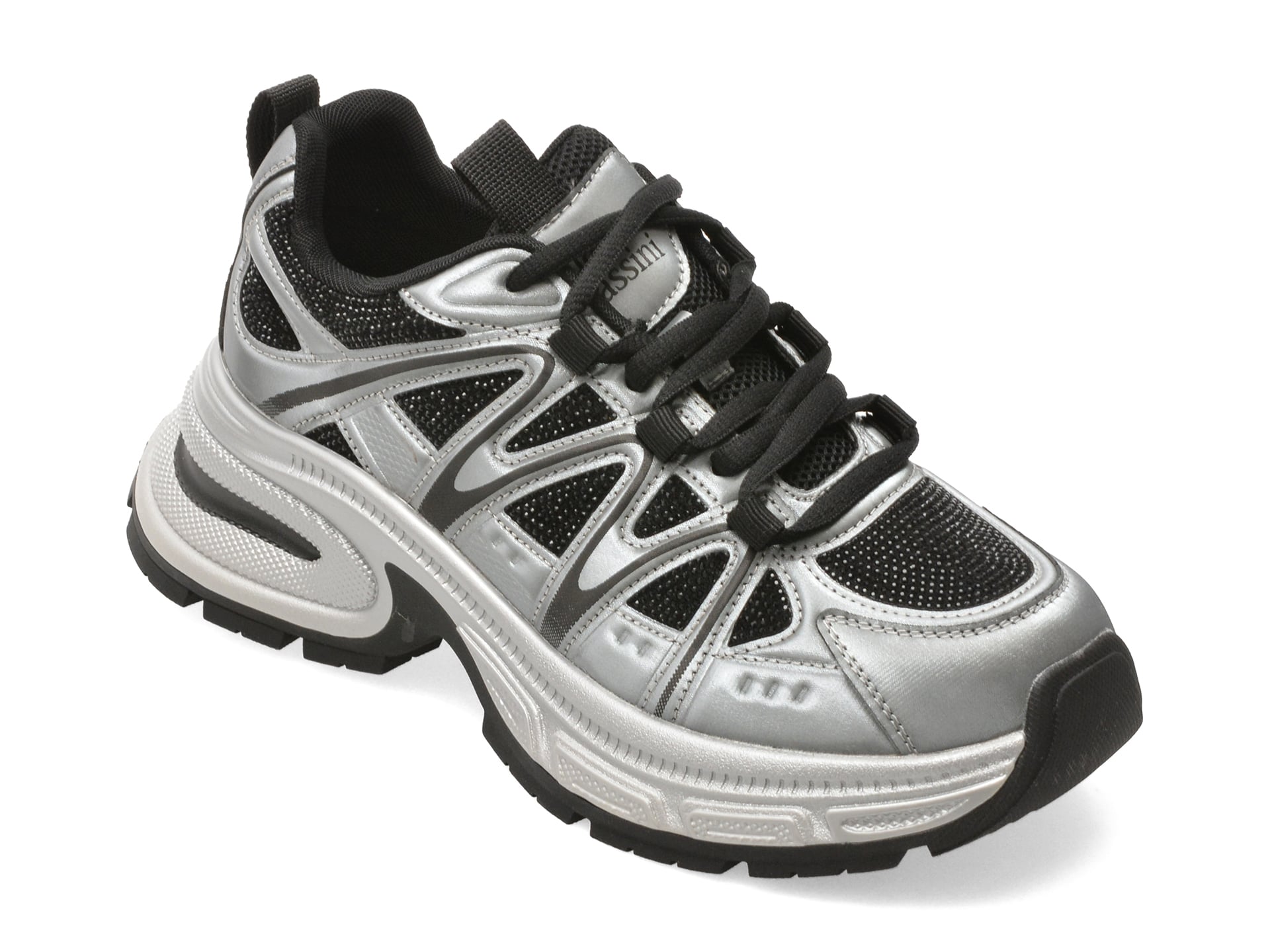 Pantofi sport FLAVIA PASSINI argintii, 2780, din material textil