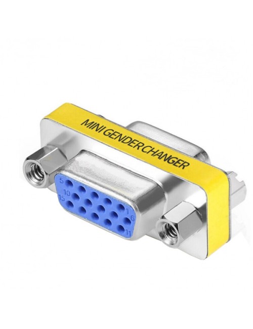 Conector mini adaptor extender S VGA mama la S VGA mama DB HD