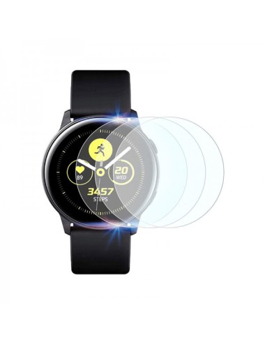 Set 3 folii de protectie ecran pentru Samsung Galaxy Watch Active 2, 44mm, 1.4 inch full size din hidrogel