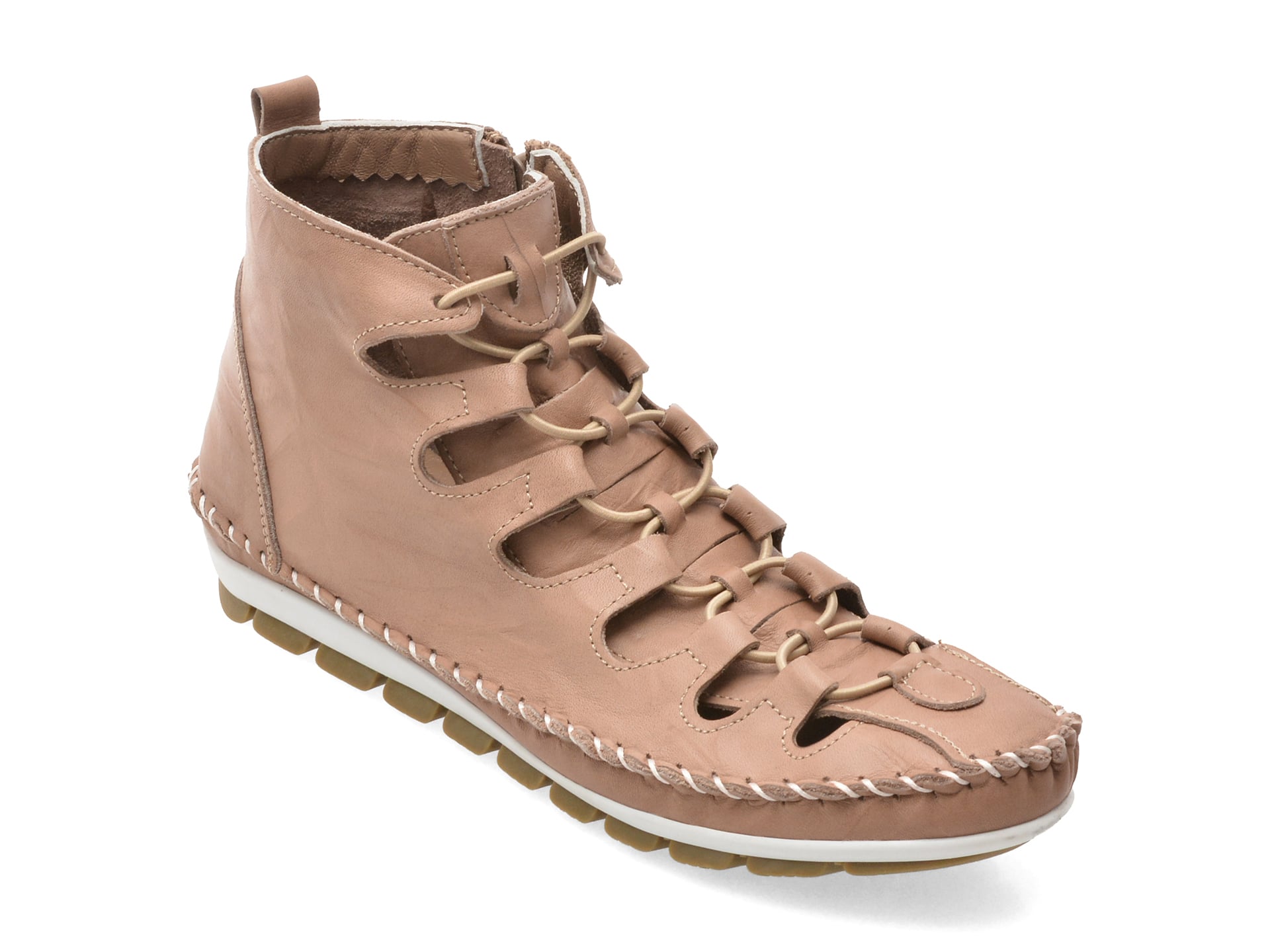 Ghete FLAVIA PASSINI gri, 2175, din piele naturala