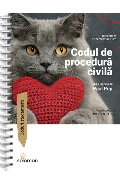 Codul de procedura civila Act. 20 septembrie 2025 Ed. Spiralata - Paul Pop