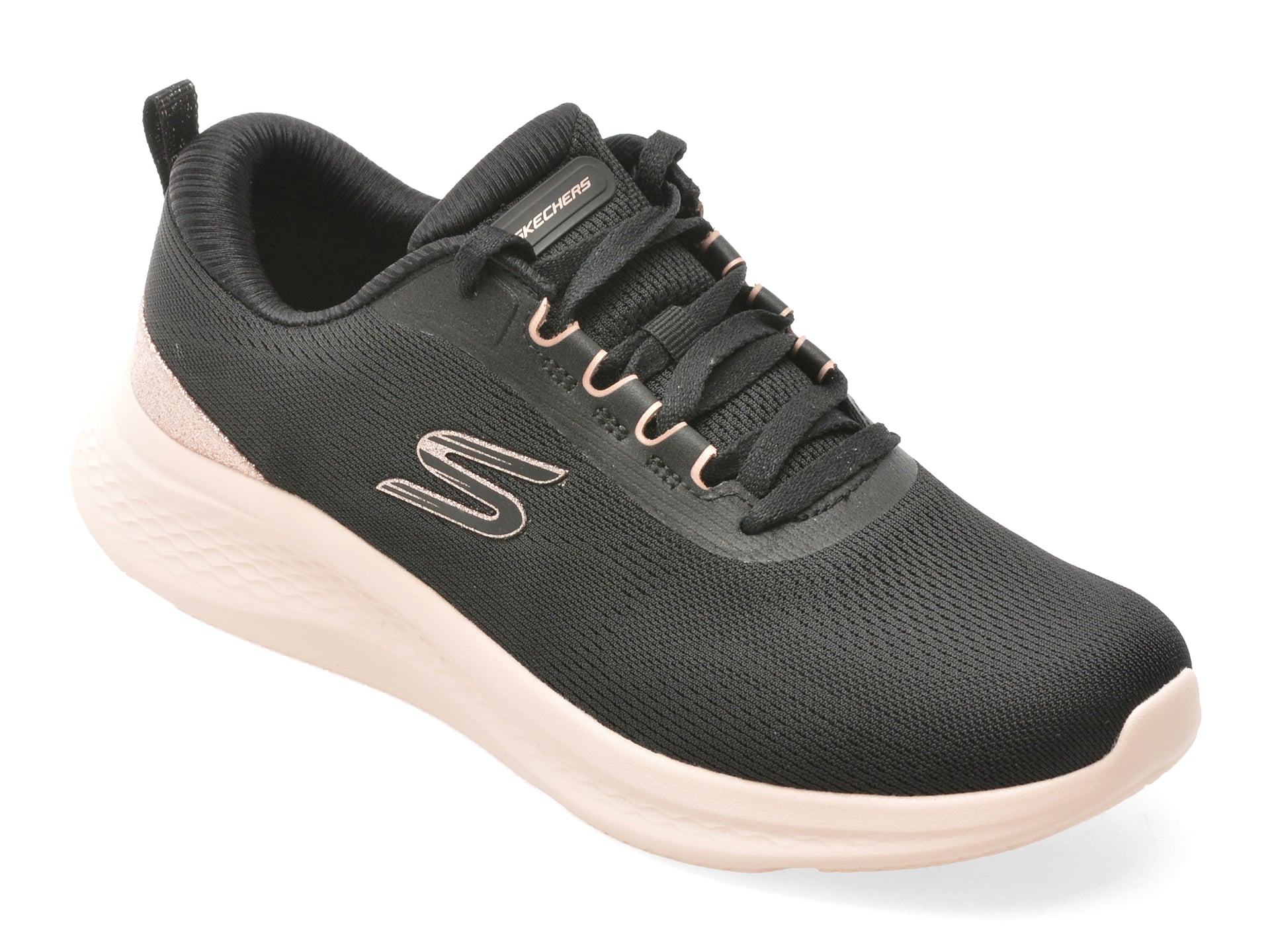 Pantofi sport SKECHERS negri, SKECH-LITE PRO 2.0, din material textil
