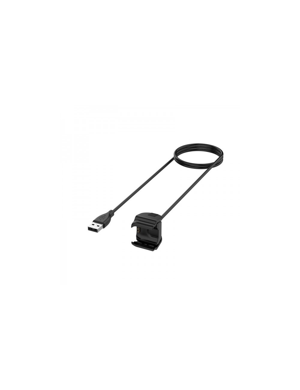 Cablu de incarcare pentru Xiaomi Mi Band 5/ Band 6, 1m, negru