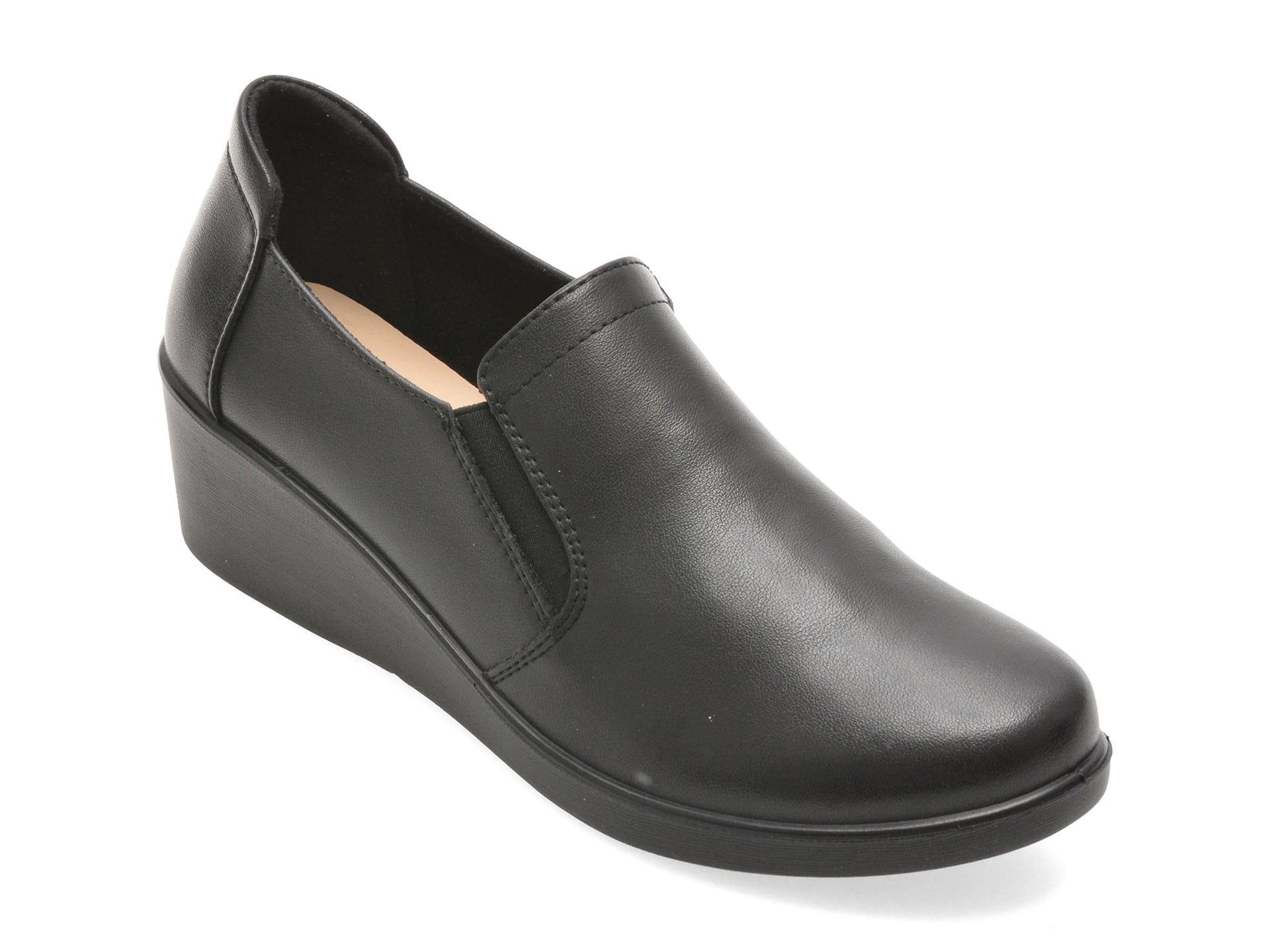 Pantofi KARISMA negri, WB60017, din piele naturala