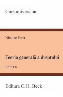 Teoria generala a dreptului Ed.6 - Simona Cristea