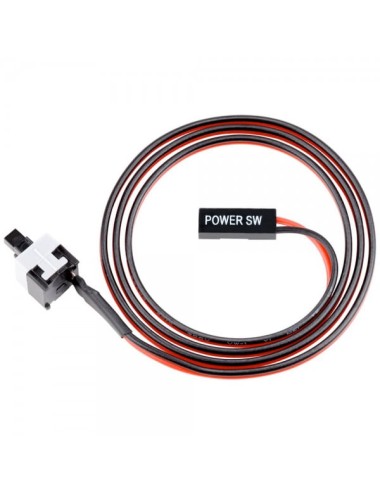 Cablu de alimentare placa de baza ATX cu 2 pini SW (power switch),intrerupator On / Off si reset, 50cm