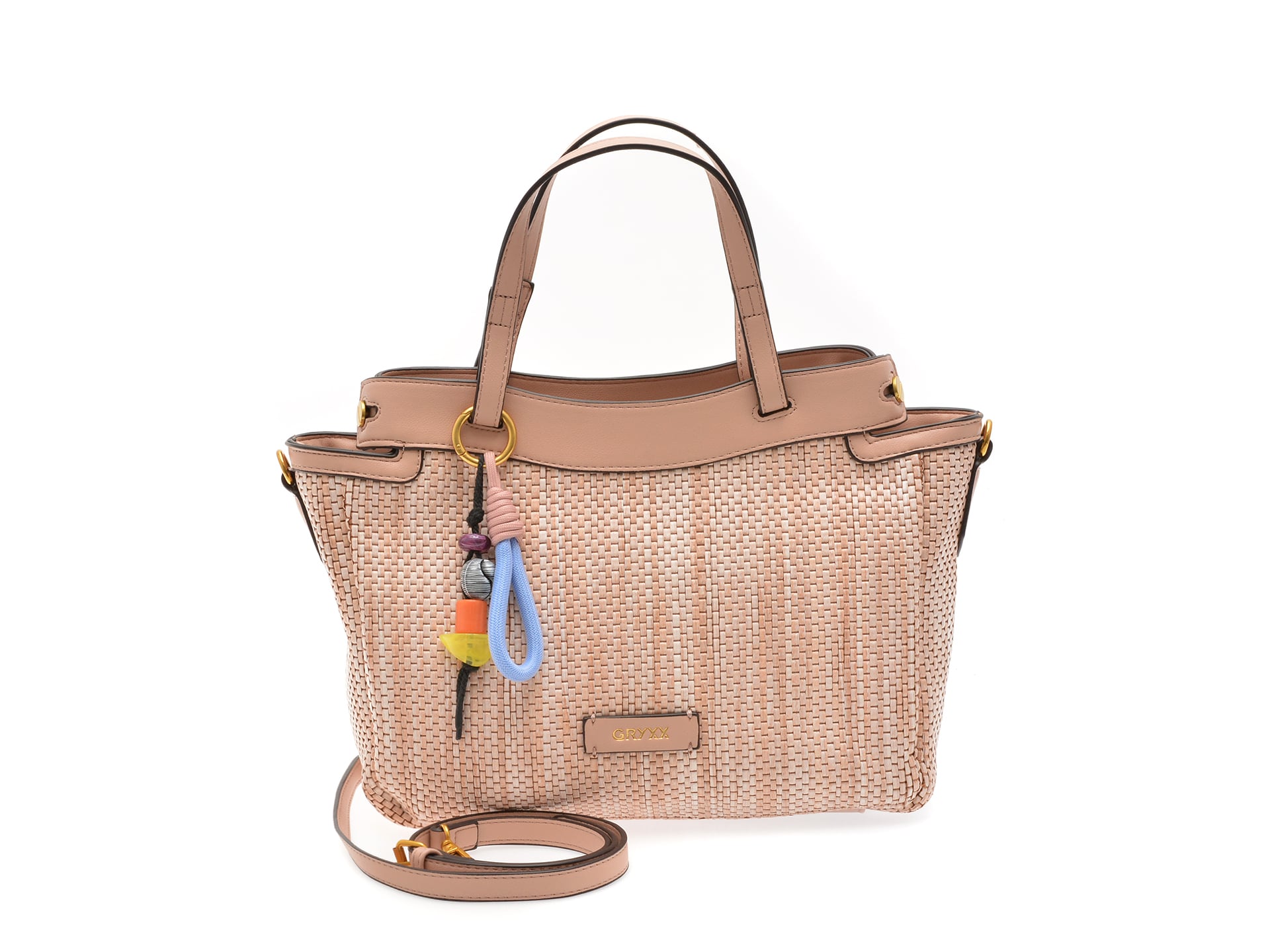 Geanta GRYXX roz, 8540, din piele ecologica