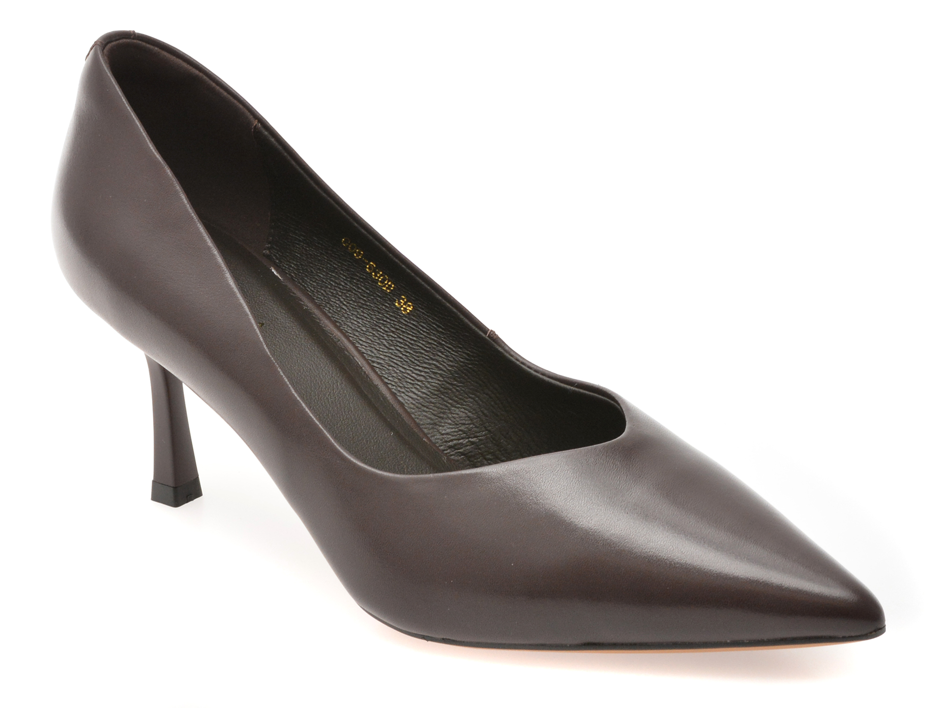 Pantofi eleganti EPICA maro, G09630, din piele naturala
