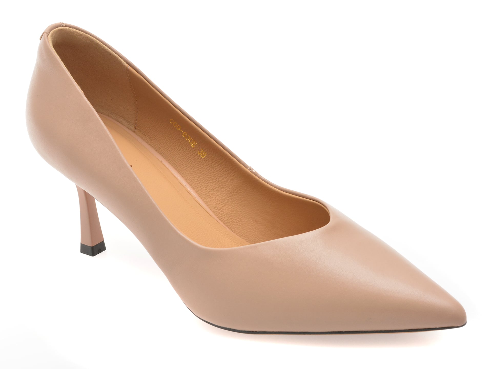 Pantofi eleganti EPICA nude, G09630, din piele naturala