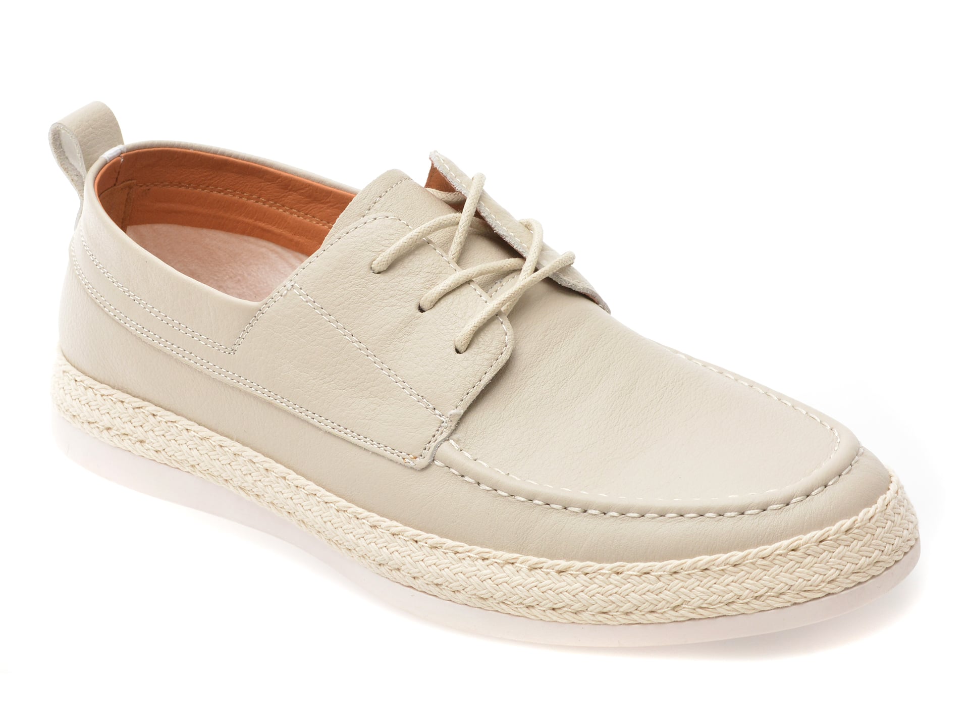 Pantofi EPICA bej, 9372, din piele naturala