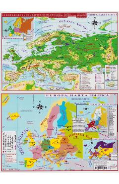 Harta Europa. Pliata - Marius Lungu