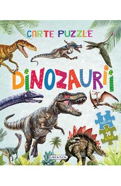 Dinozaurii. Carte puzzle
