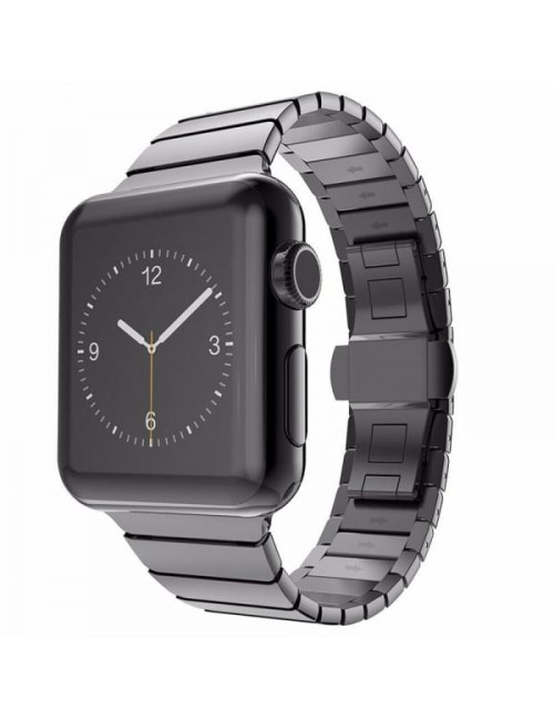 Curea Apple Watch Ultra/ 3 / 4 / 5 / 6 / 7 / 8 / SE series 42 / 44 / 45 / 49 mm, otel inoxidabil, gri