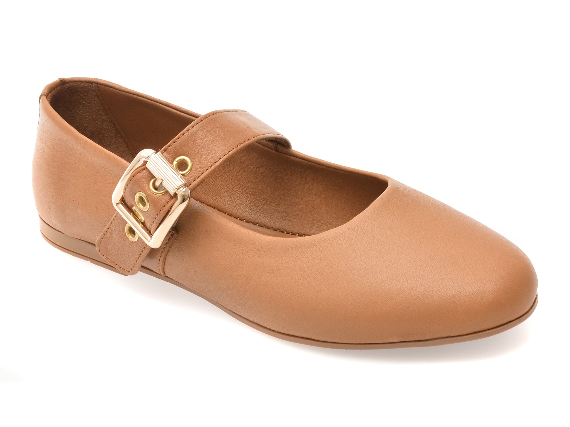 Balerini FLAVIA PASSINI maro, 152, din piele naturala