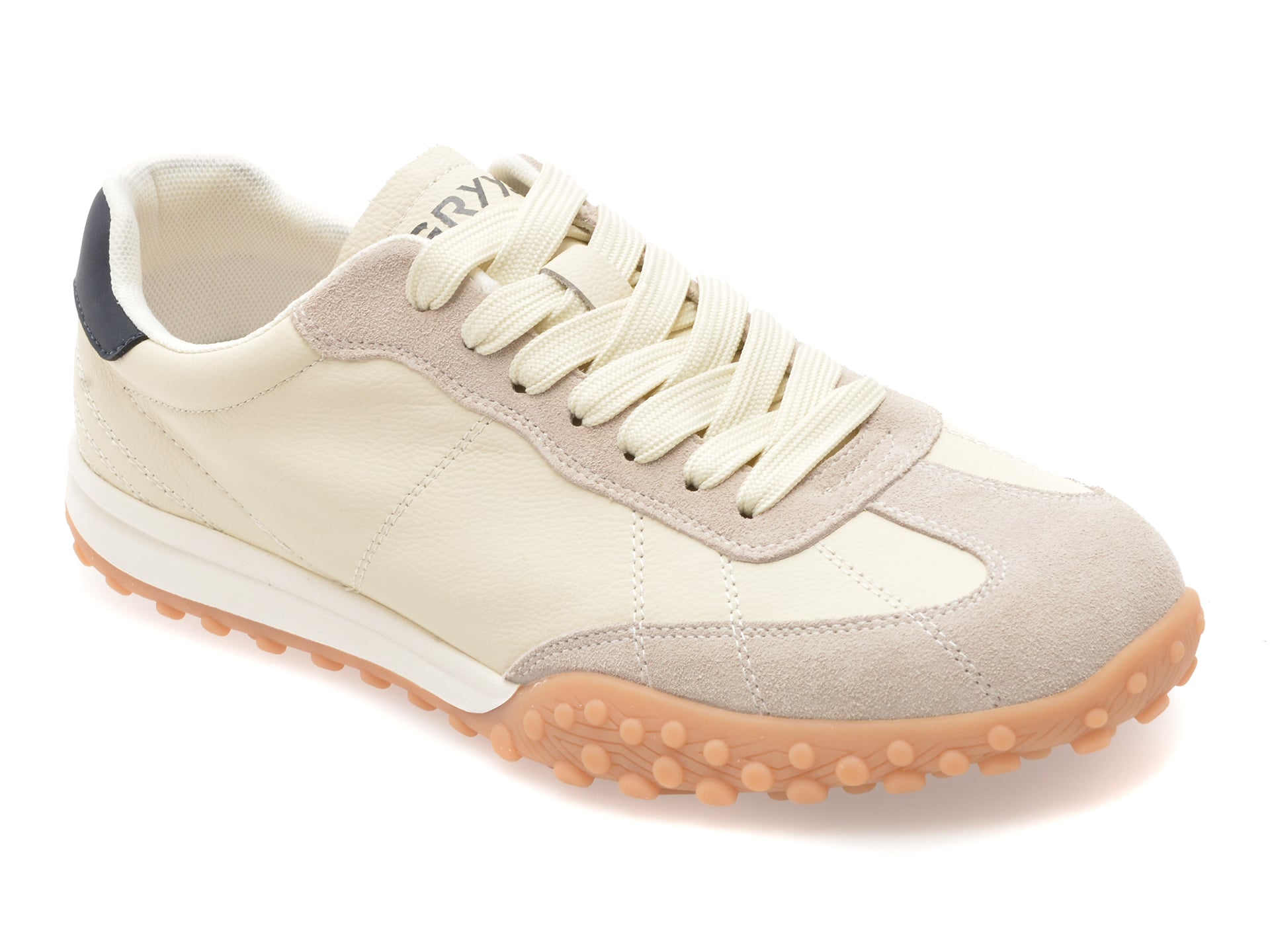 Pantofi sport GRYXX albi, 1338, din piele naturala