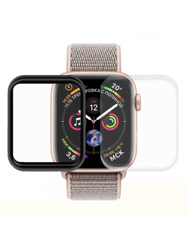 Set 5 folii de protectie ecran pentru Apple Watch 45mm, 3 folii transparente din hidrogel + 2 folii pentru ecran fullsize 3D din