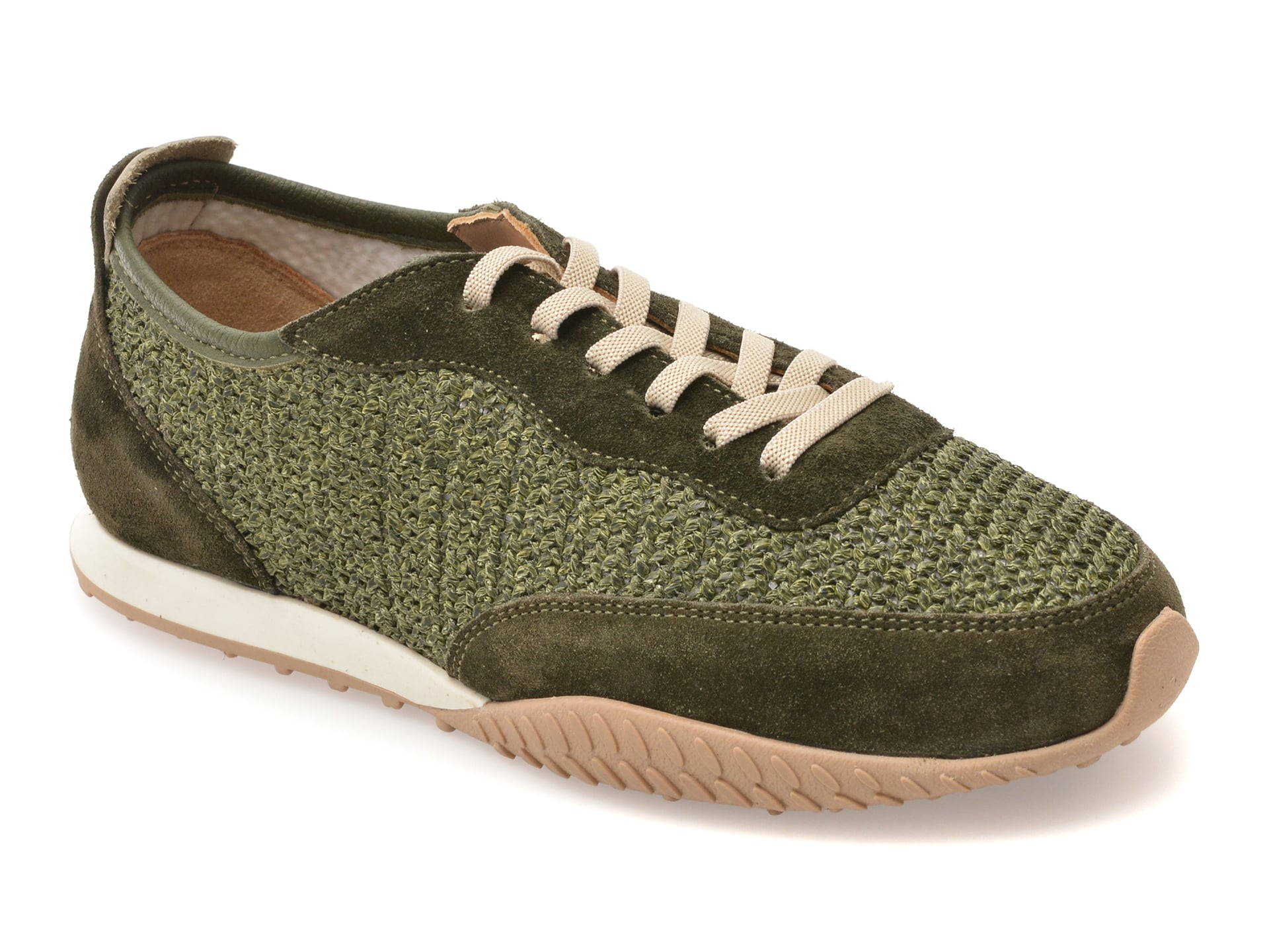 Pantofi sport GRYXX verzi, PM6398, din piele ecologica