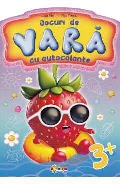Jocuri de vara cu autocolante 3 ani+
