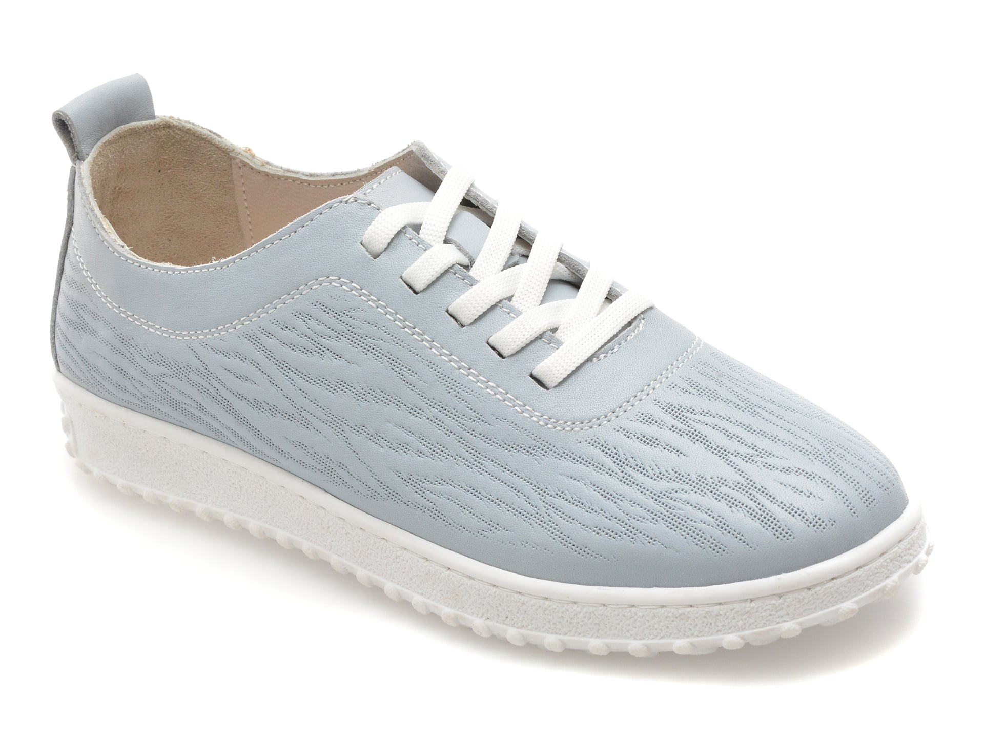 Pantofi sport GRYXX albastri, CS672, din piele naturala