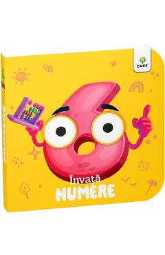Invata numere. Carti cu ochisori