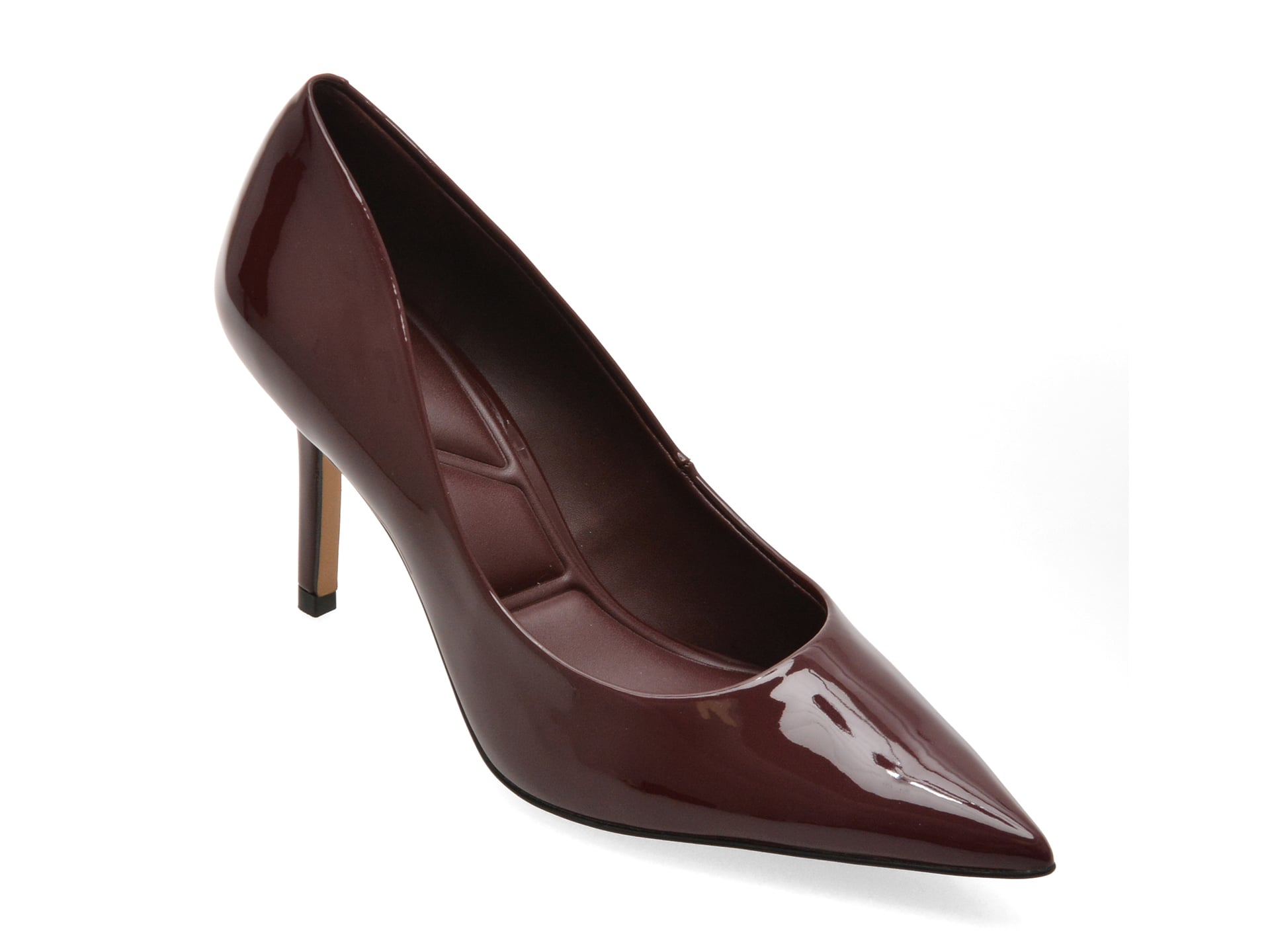 Pantofi eleganti ALDO visinii, KAITIE 601, din piele ecologica lacuita