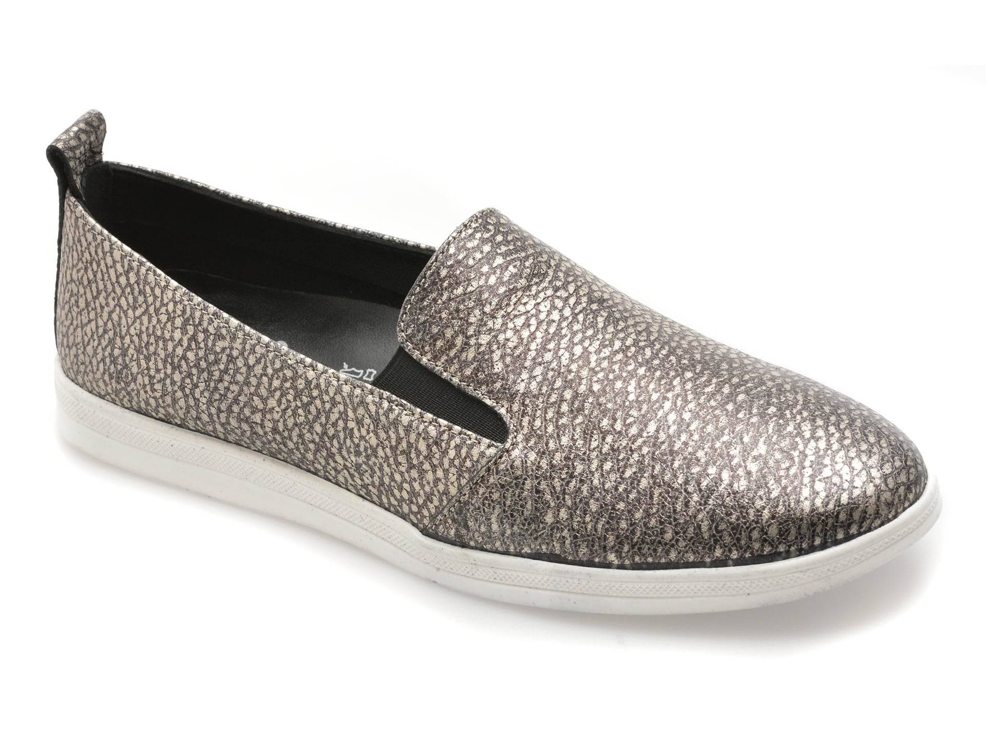 Pantofi EVIDA negri, EV2812, din piele naturala