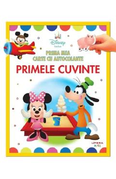 Prima mea carte cu autocolante. Primele cuvinte