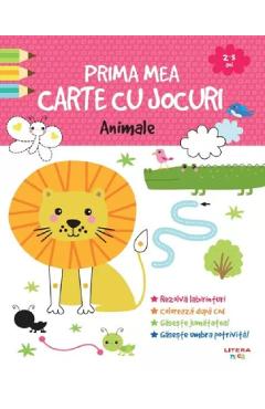 Prima mea carte cu jocuri. Animale