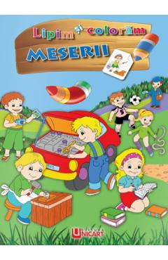 Lipim si coloram. Meserii