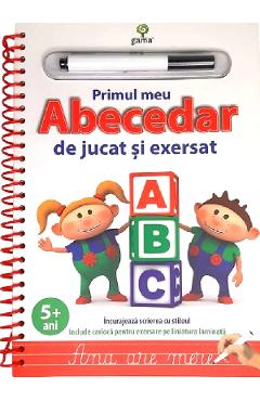 Primul meu abecedar de jucat si exersat 5 ani+