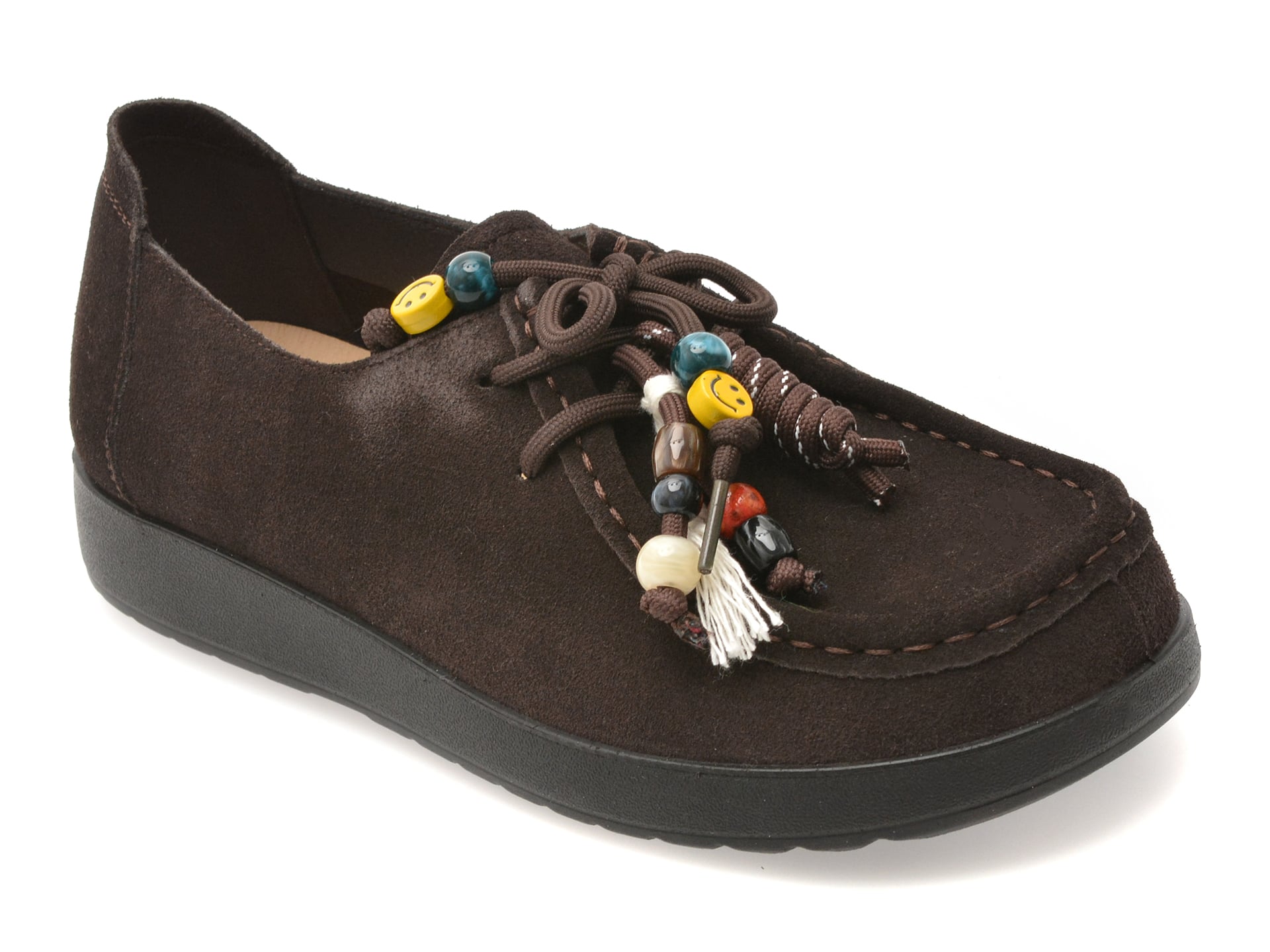 Pantofi FLAVIA PASSINI maro, 9201, din piele intoarsa