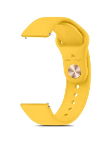 Bermek Curea pentru Galaxy Watch 6, Galaxy Watch 5 Pro, Galaxy Watch 5, Galaxy Watch 4, Huawei Watch GT 3 42mm, 20mm, silicon, g