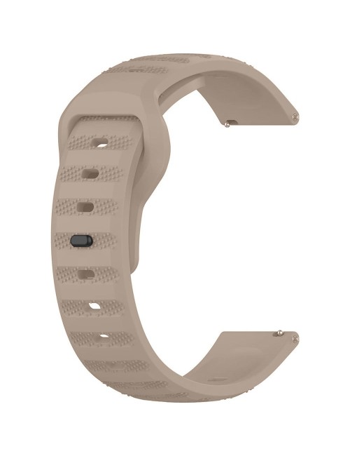 Bermek Curea pentru Galaxy Watch 6, Galaxy Watch 5/ Watch 5 Pro, Galaxy Watch 4, Huawei Watch GT 3 42mm, 20mm, silicon, maro