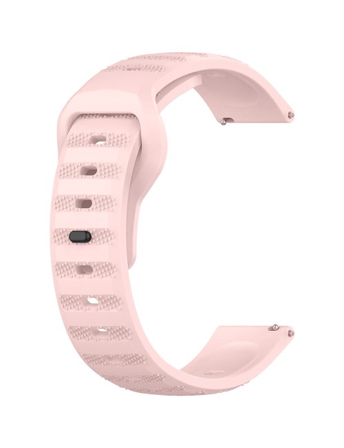 Bermek Curea pentru Galaxy Watch 6, Galaxy Watch 5/ Watch 5 Pro, Galaxy Watch 4, Huawei Watch GT 3 42mm, 20mm, silicon, roz