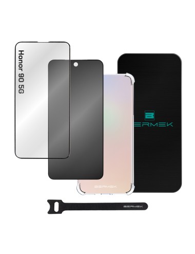 Bermek Husa Honor 90 5G Antisoc - Folie sticla - Folie privacy, TPU, Transparent