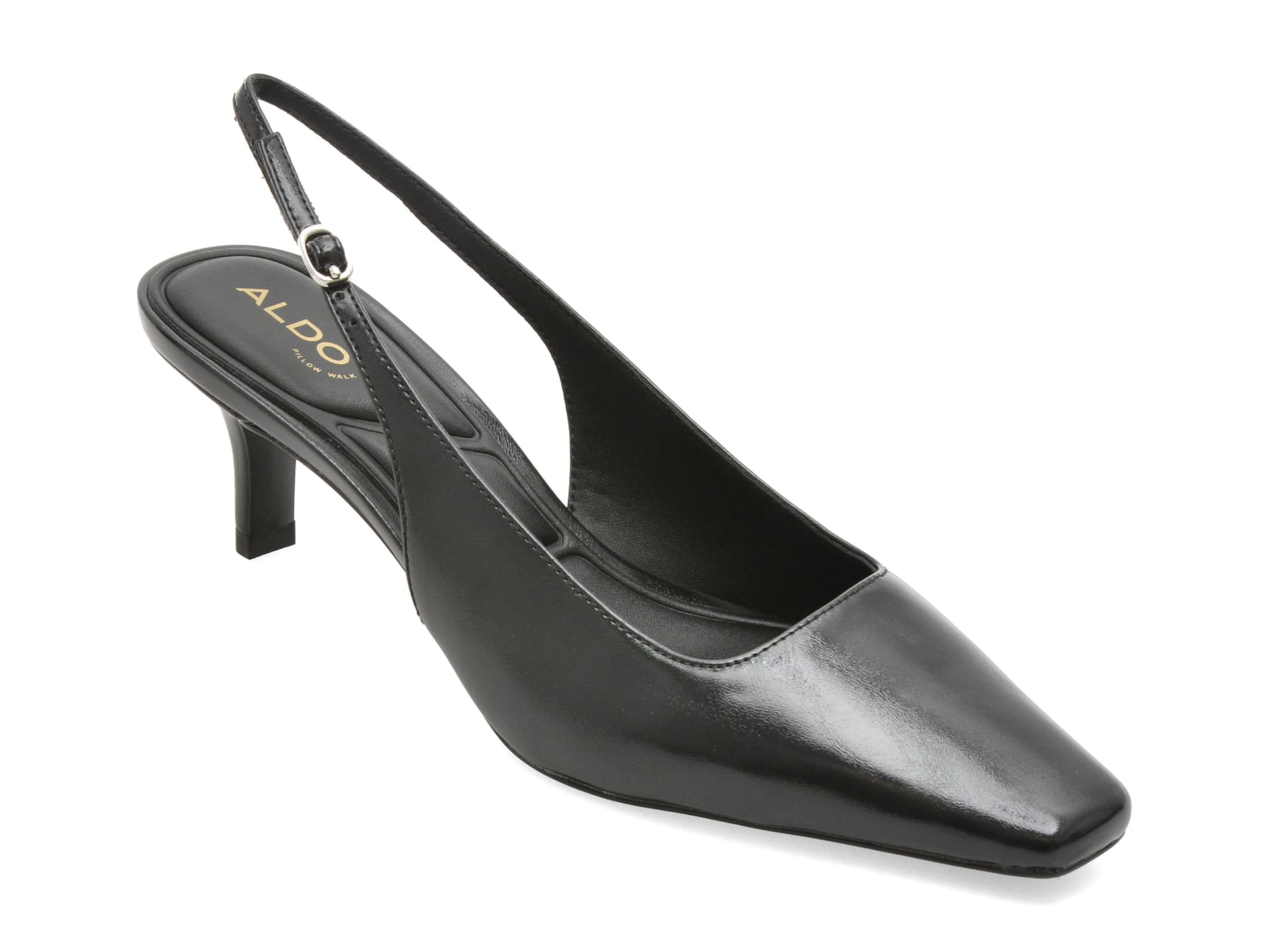 Pantofi eleganti ALDO negri, GABRIELLIE 007, din piele ecologica