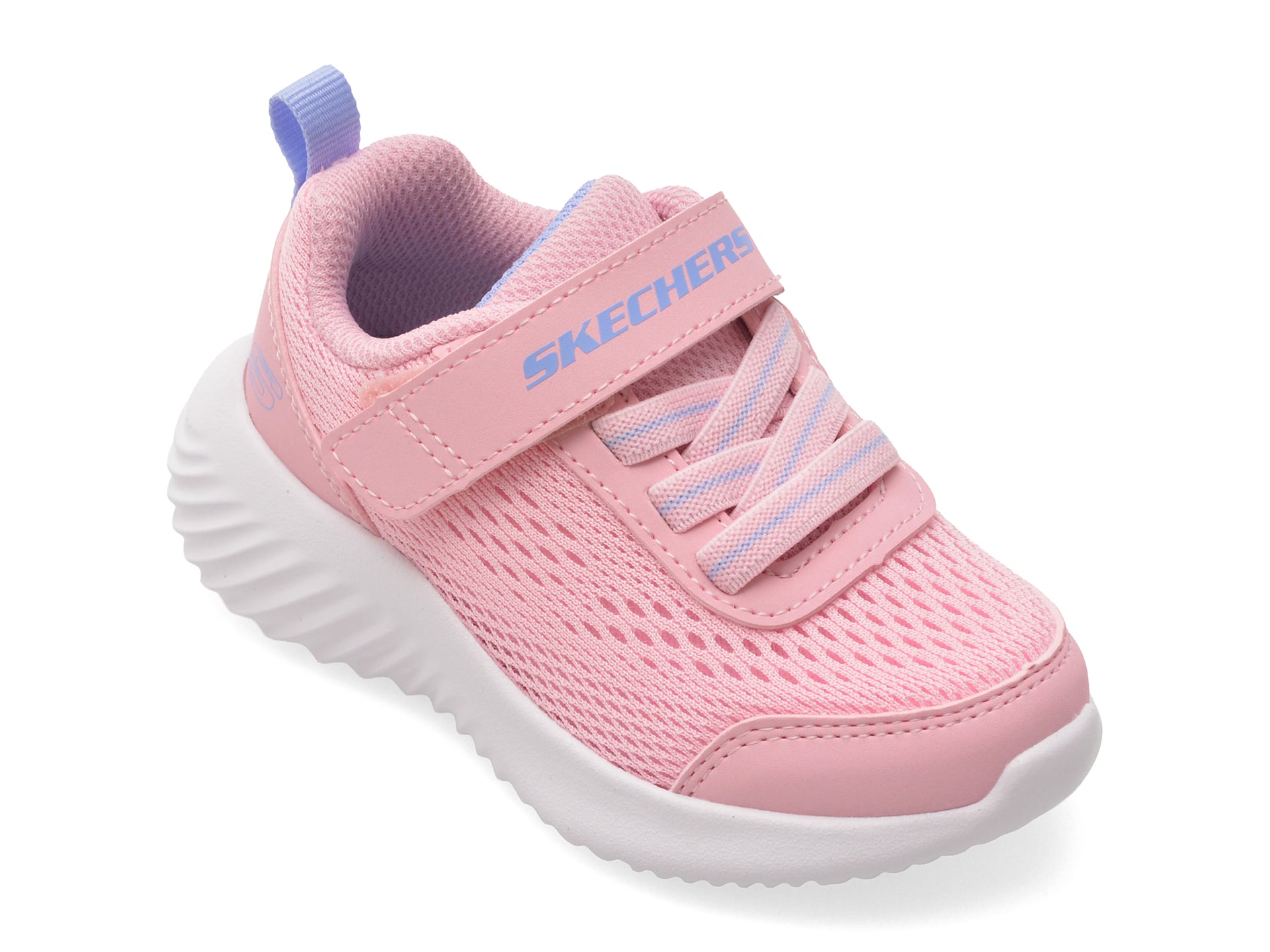 Pantofi sport SKECHERS roz, BOUNDER, din material textil