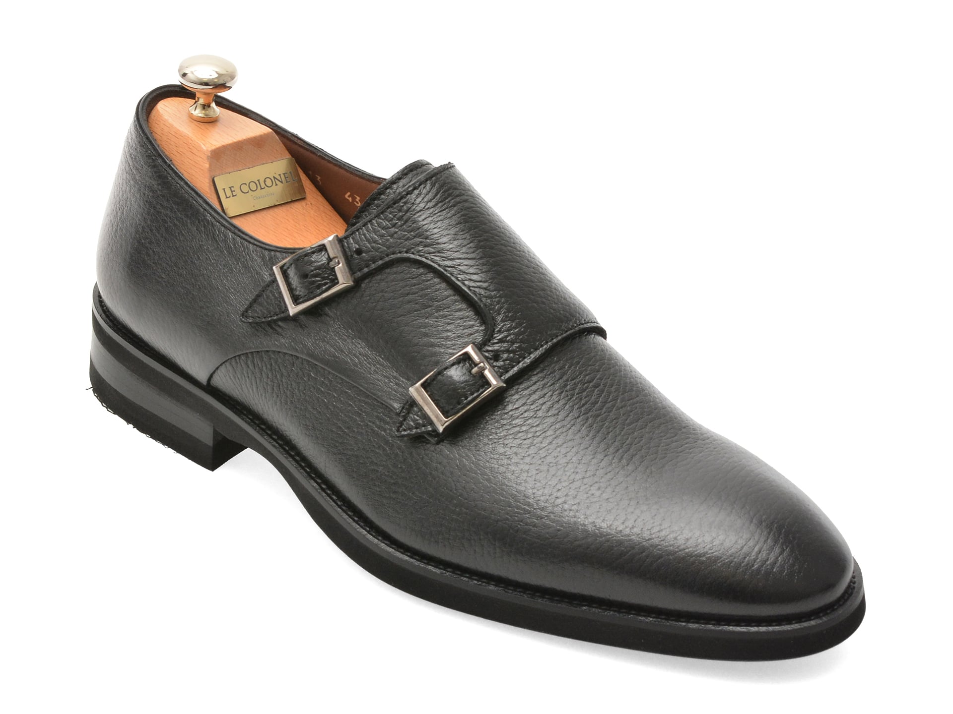 Pantofi eleganti LE COLONEL negri, 49813, din piele naturala