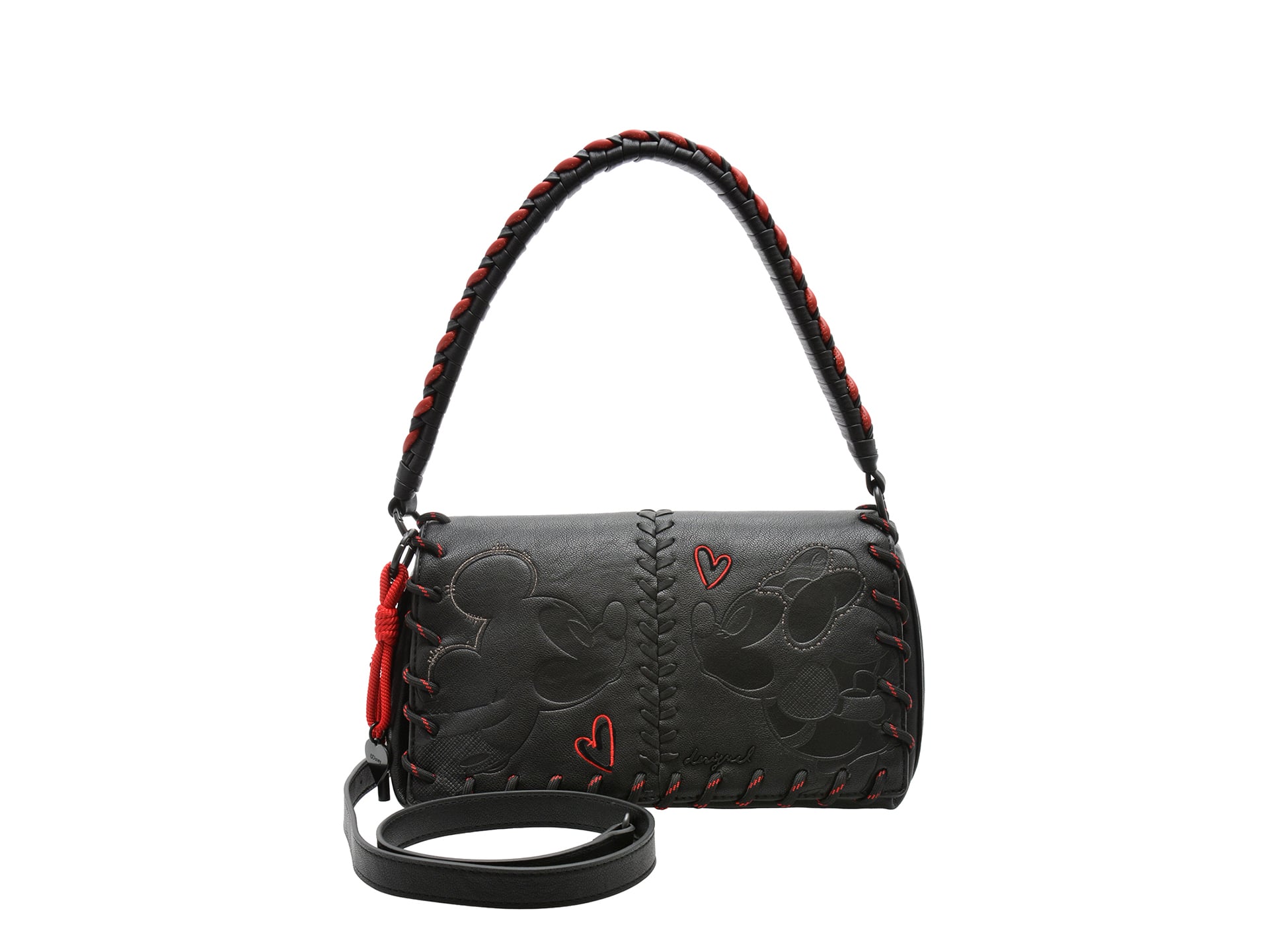 Geanta DESIGUAL neagra, SAXP85, din piele ecologica