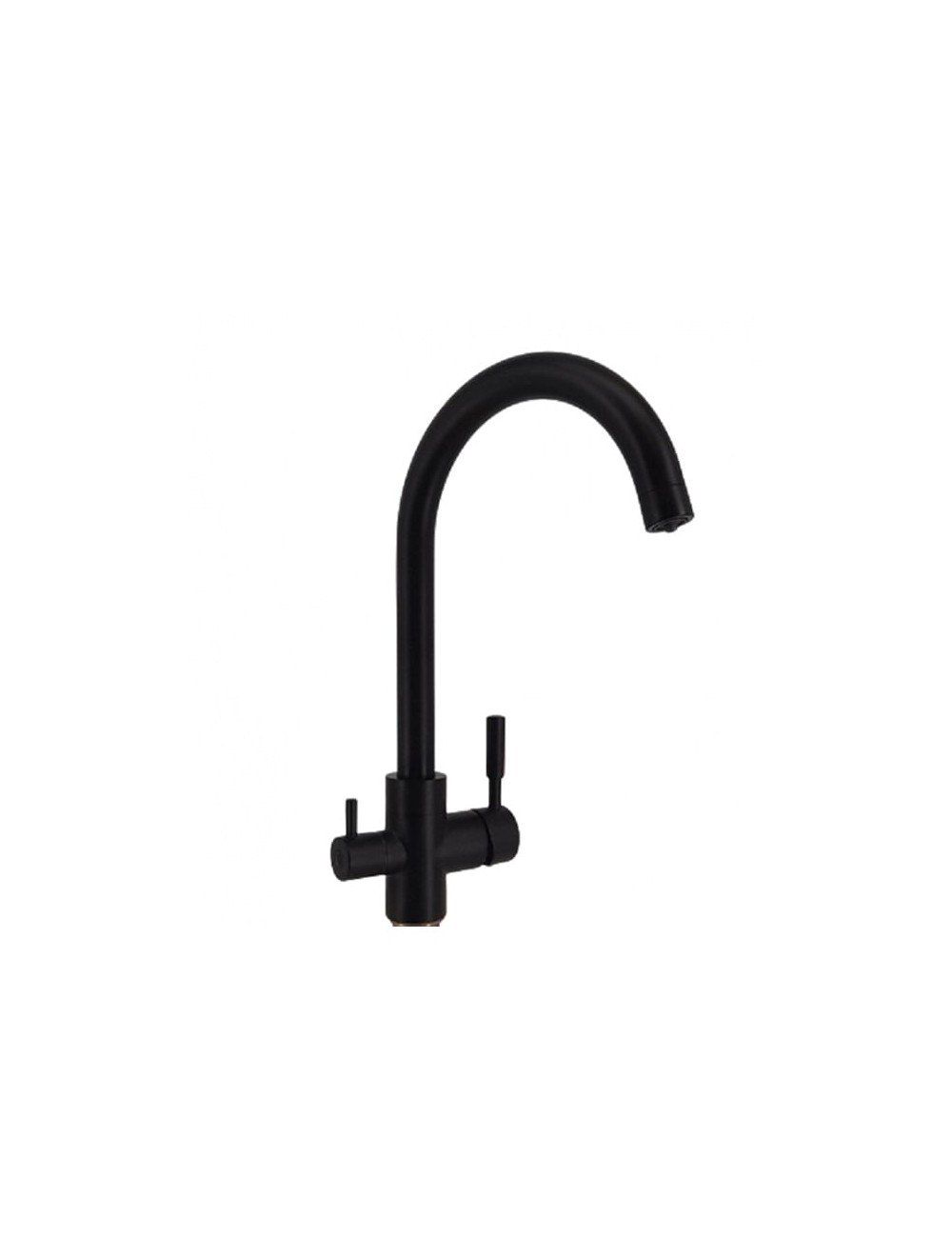 Baterie cu 3 cai model Clasic Negru Granit Krausen