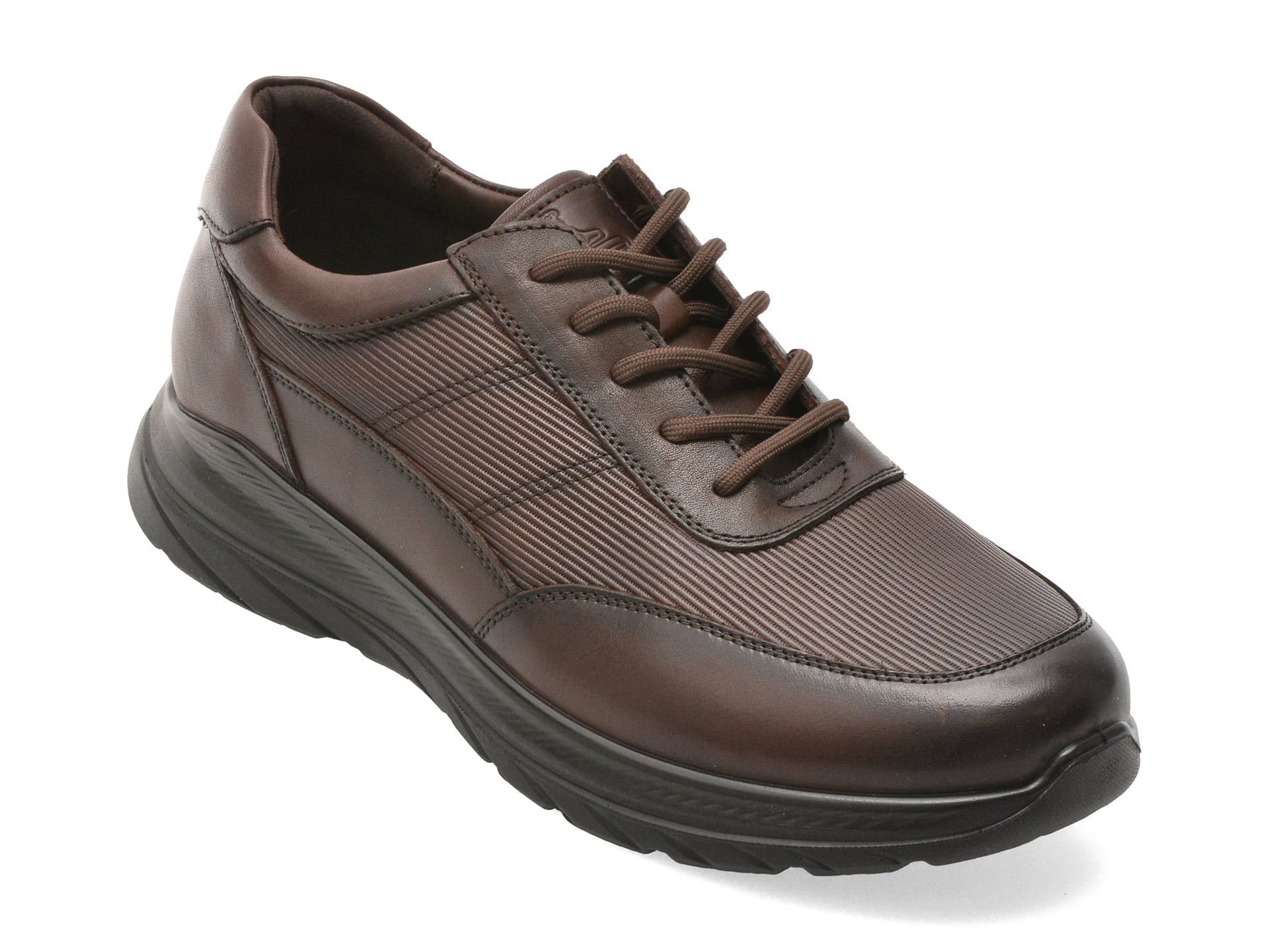 Pantofi sport OTTER maro, HT3, din piele naturala