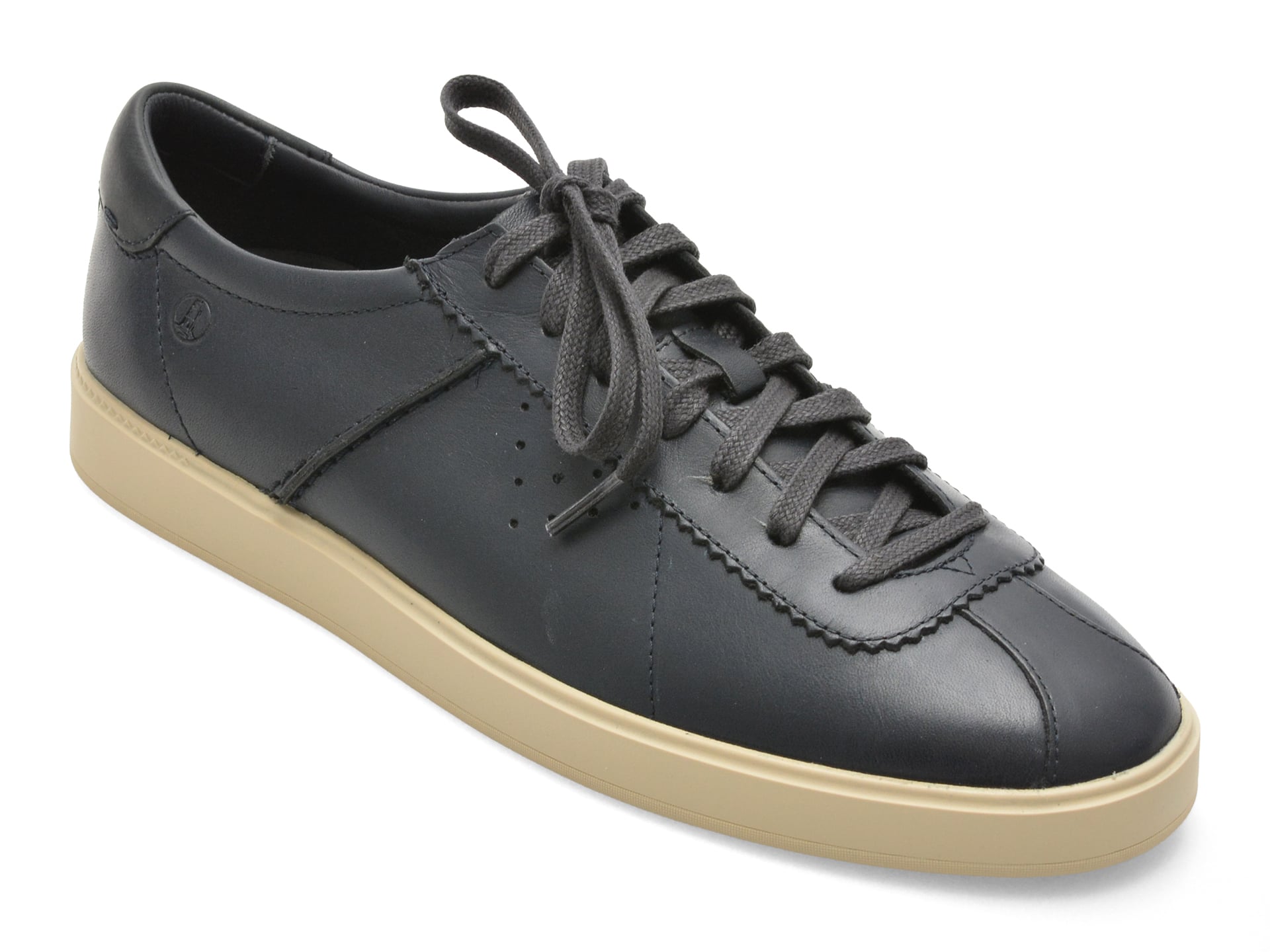 Pantofi sport CLARKS bleumarin, LOCKFORD LACE, din piele naturala