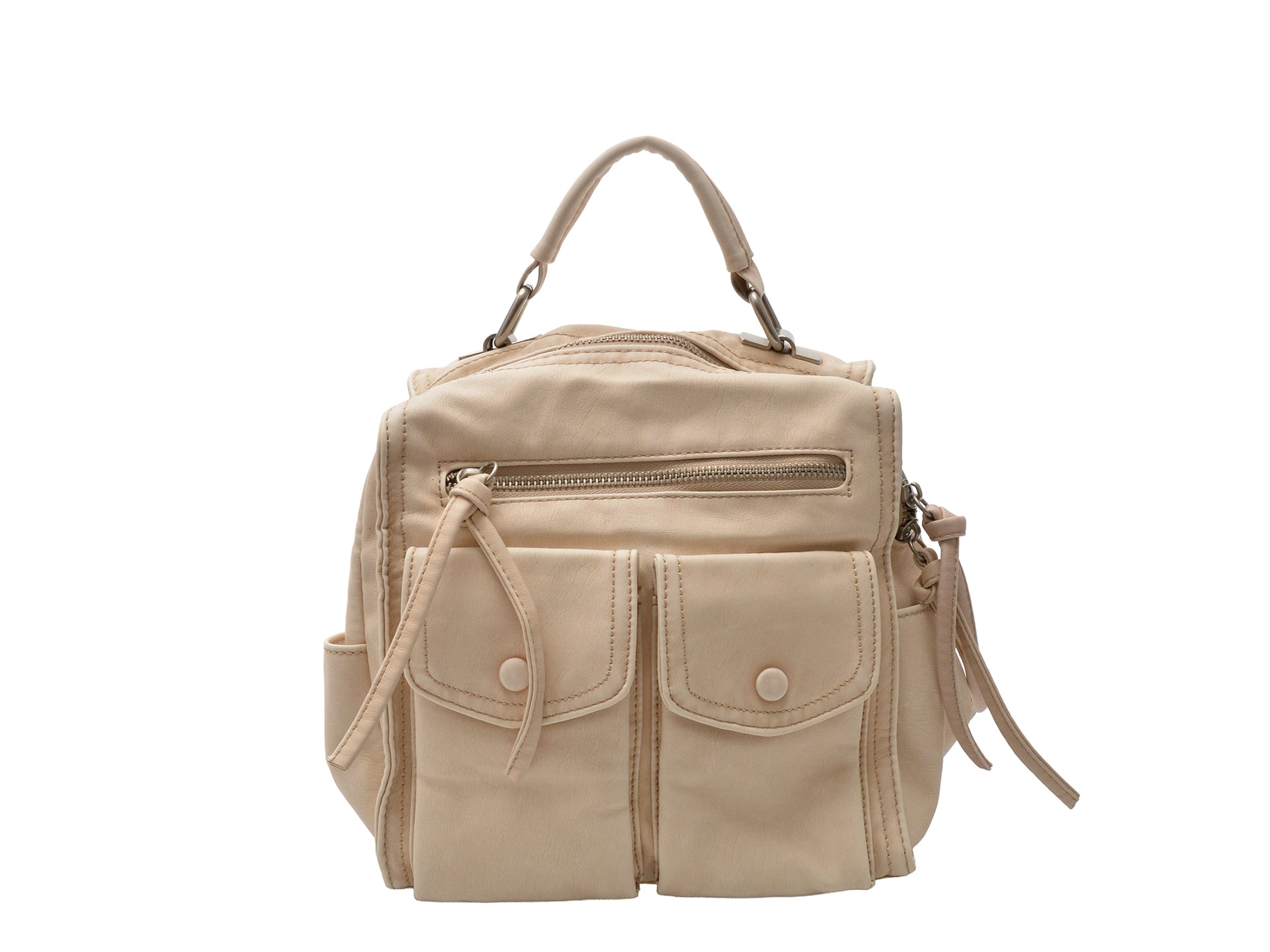 Geanta GRYXX alba, 1027, din piele ecologica