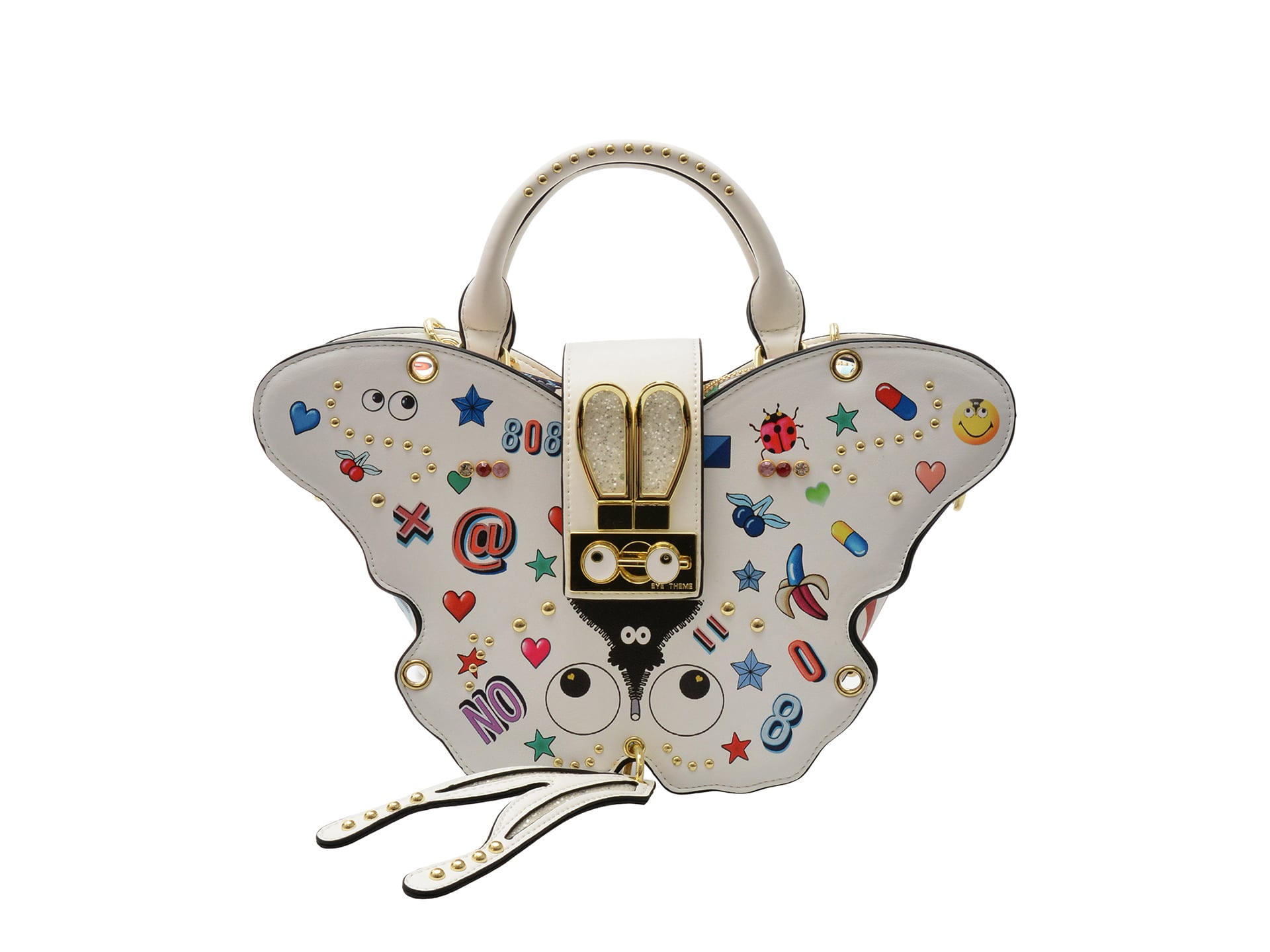 Geanta GRYXX alba, 2642, din piele ecologica