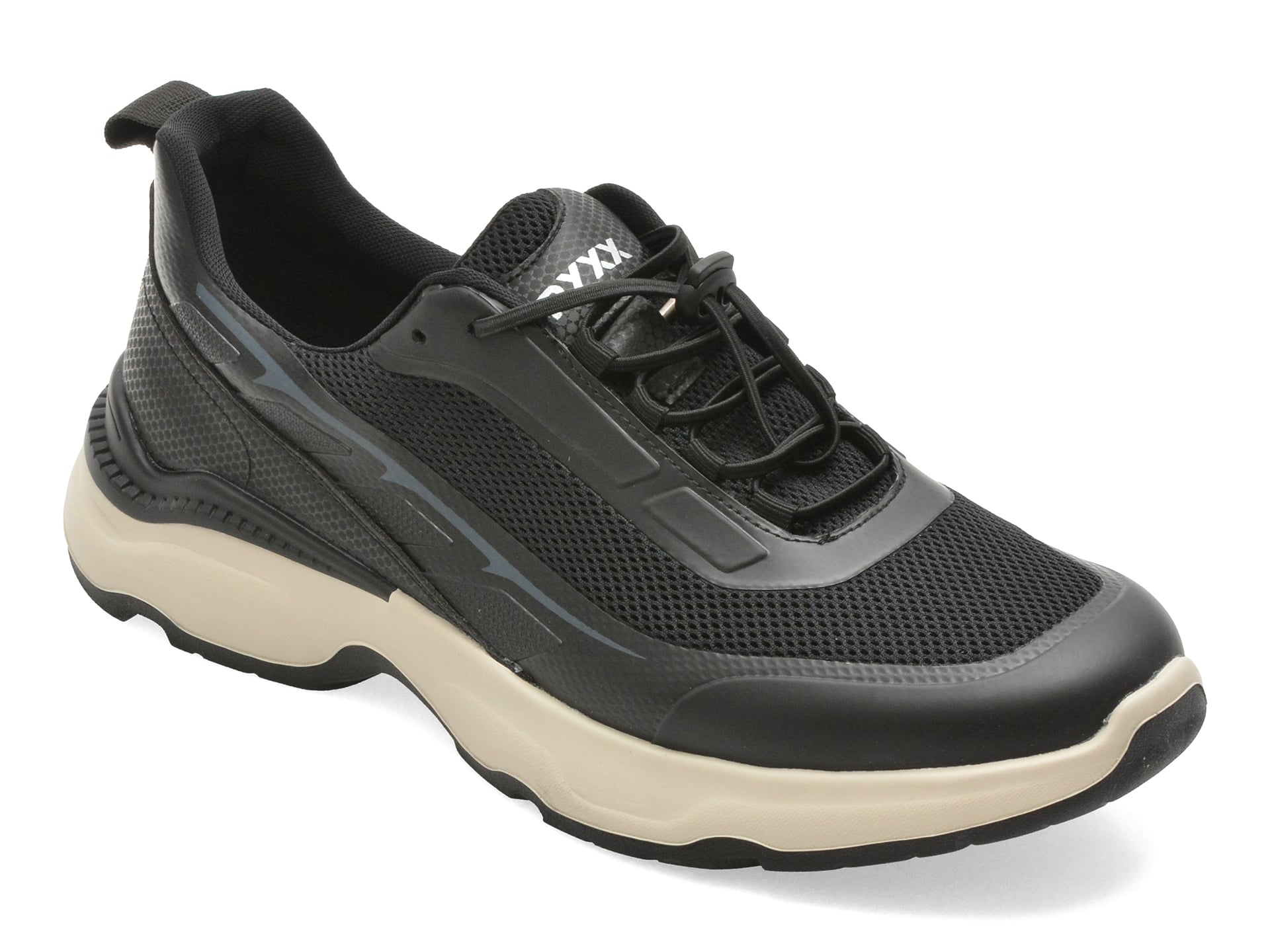 Pantofi sport GRYXX negri, 63519, din material textil