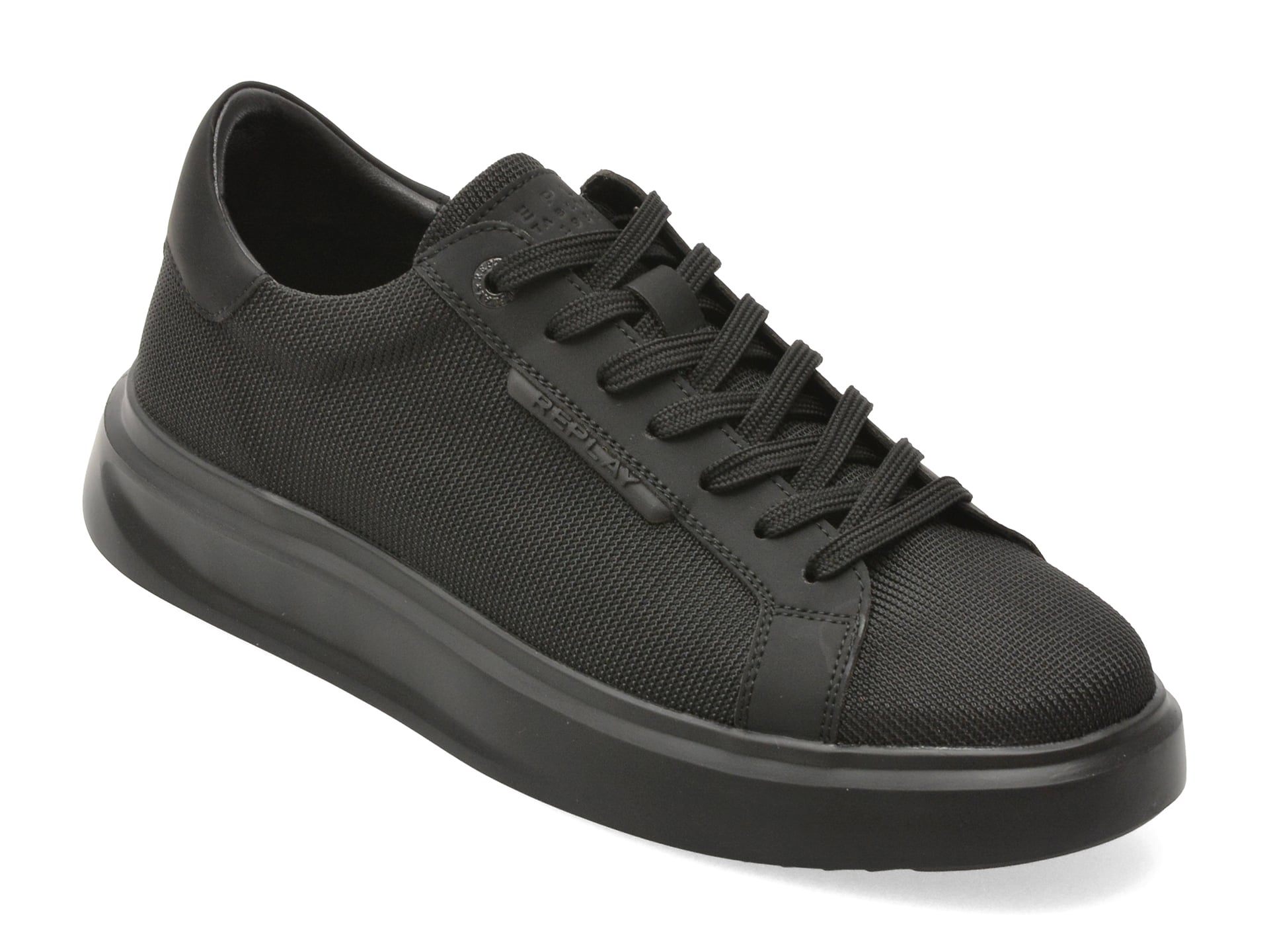 Pantofi sport REPLAY negri, MZ8E02T, din material textil