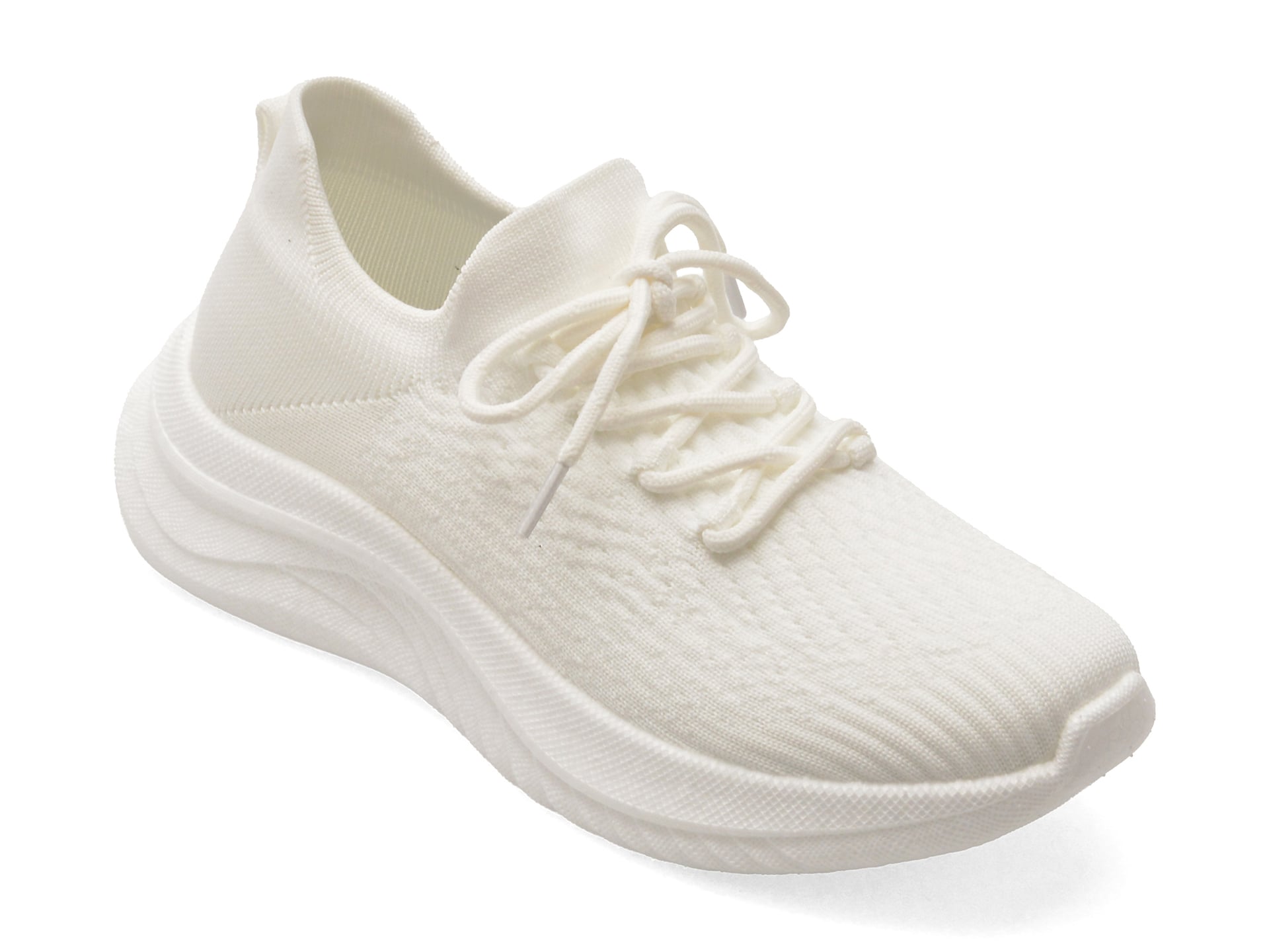 Pantofi sport FLAVIA PASSINI albi, 25CL603, din material textil