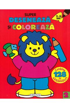 Super deseneaza si coloreaza 2